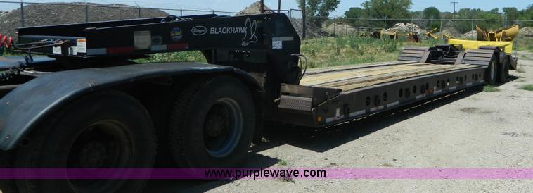 image for item G7919 1999 Etnyre Blackhawk 35 ton detachable trailer