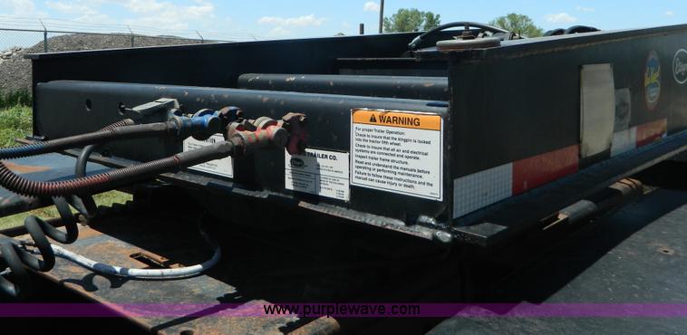 image for item G7919 1999 Etnyre Blackhawk 35 ton detachable trailer