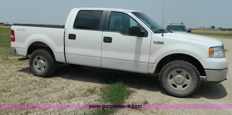 image for item G7922 2008 Ford F150 XLT SuperCrew pickup truck