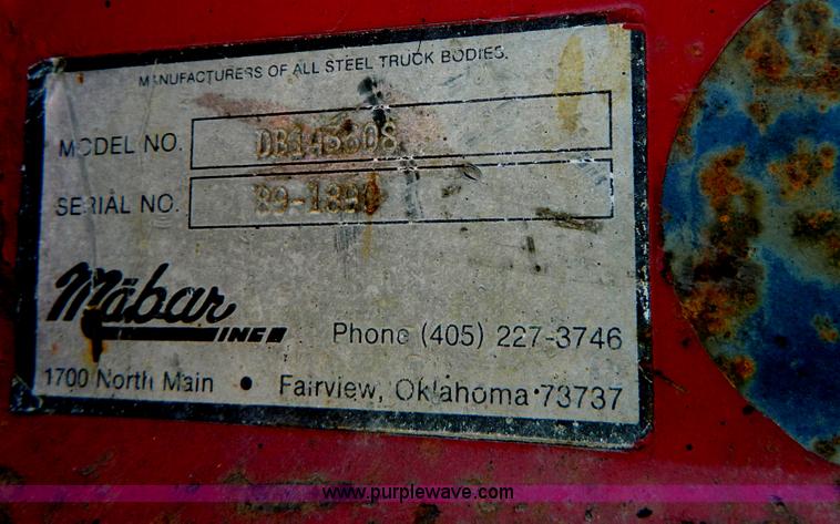 image for item G7936 1989 Ford LNT8000 dump truck