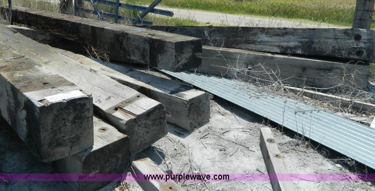 image for item G7938 (7) 12" x 12" x 20' support beams