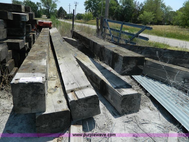 image for item G7938 (7) 12" x 12" x 20' support beams