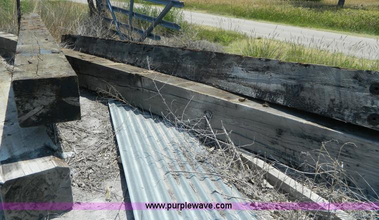 image for item G7938 (7) 12" x 12" x 20' support beams