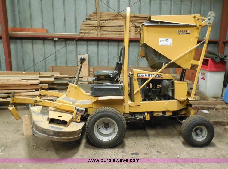 image for item H9943 Hustler 3400 lawn mower