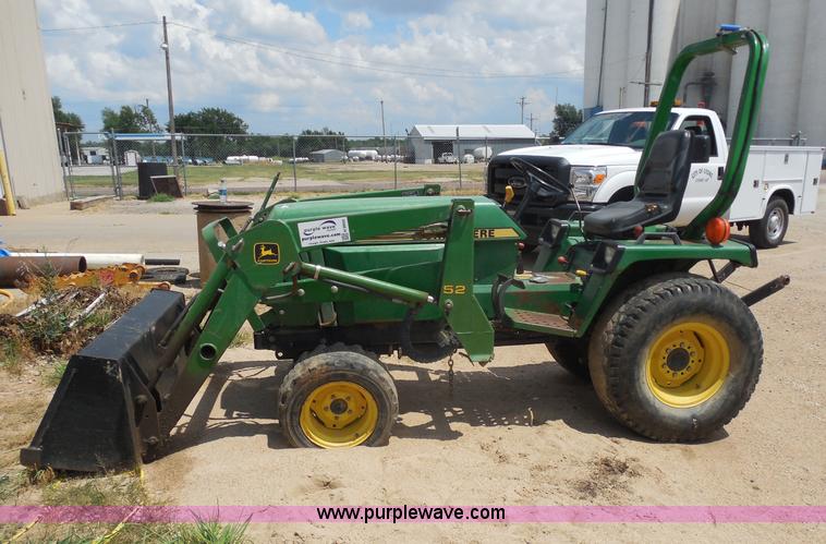 image for item H9950 John Deere 52 tractor