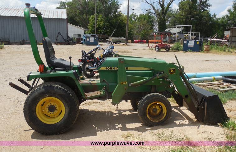 image for item H9950 John Deere 52 tractor