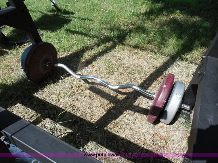 image for item H9957 Gold's Gym weight station with bench