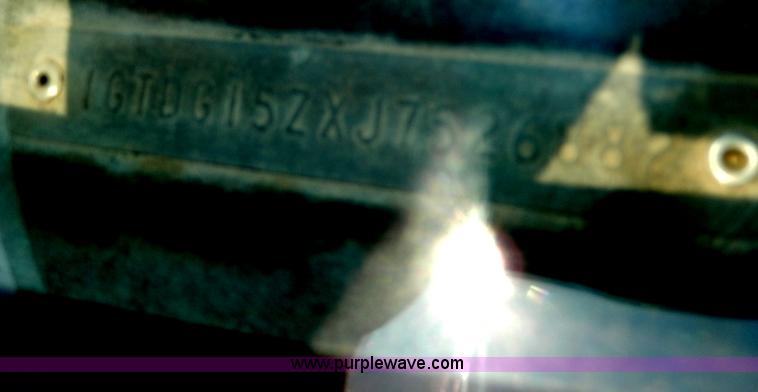 image for item I4468 1988 GMC Vandura G1500 van