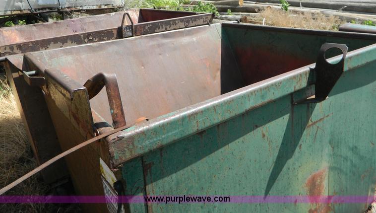 image for item Y9022 (18) assorted metal dumpsters