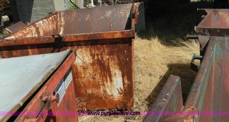 image for item Y9022 (18) assorted metal dumpsters