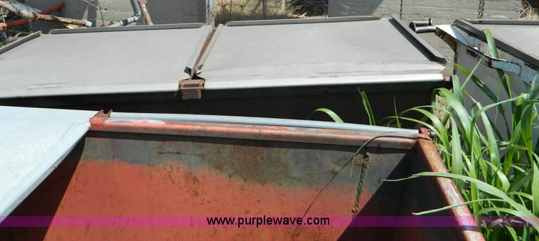 image for item Y9022 (18) assorted metal dumpsters