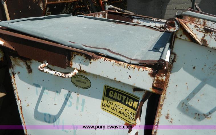 image for item Y9022 (18) assorted metal dumpsters