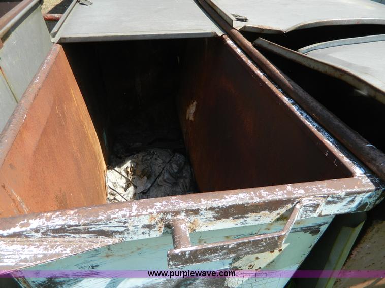 image for item Y9022 (18) assorted metal dumpsters