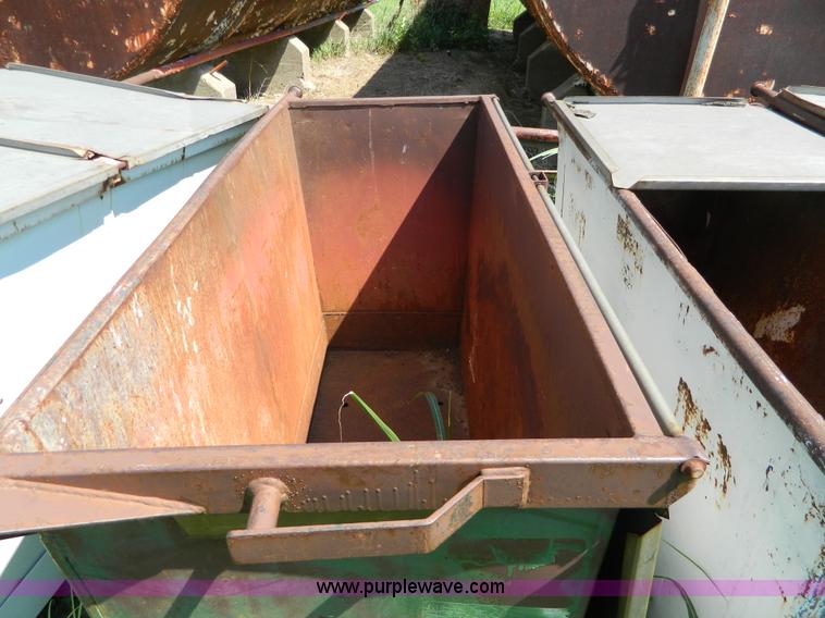 image for item Y9022 (18) assorted metal dumpsters
