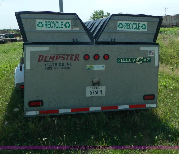 image for item Y9023 2007 Alley Cat triple axle recycle trailer