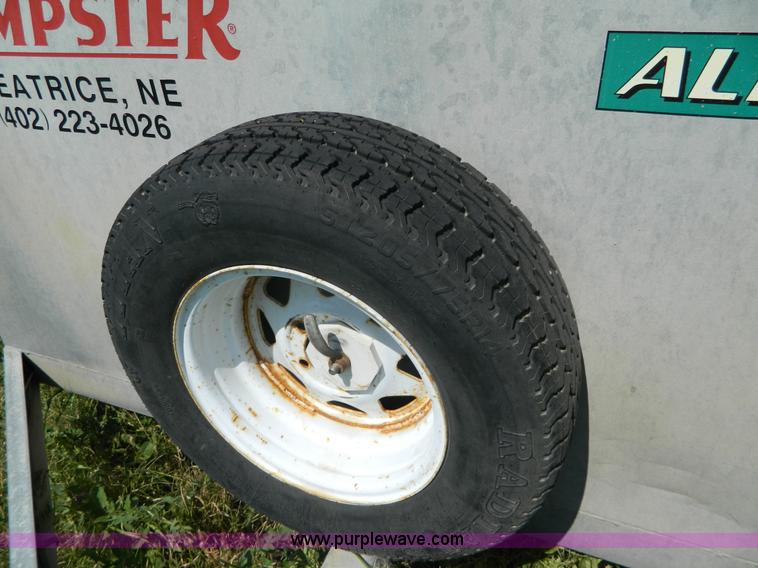 image for item Y9023 2007 Alley Cat triple axle recycle trailer