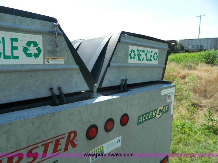 image for item Y9023 2007 Alley Cat triple axle recycle trailer
