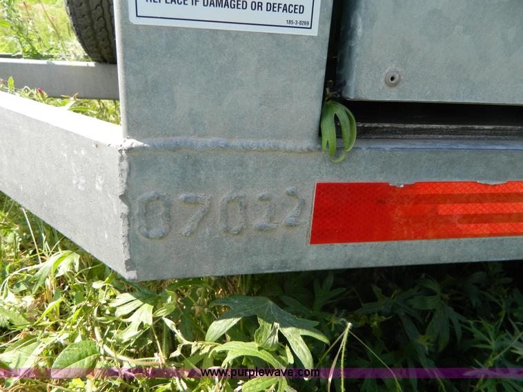 image for item Y9023 2007 Alley Cat triple axle recycle trailer