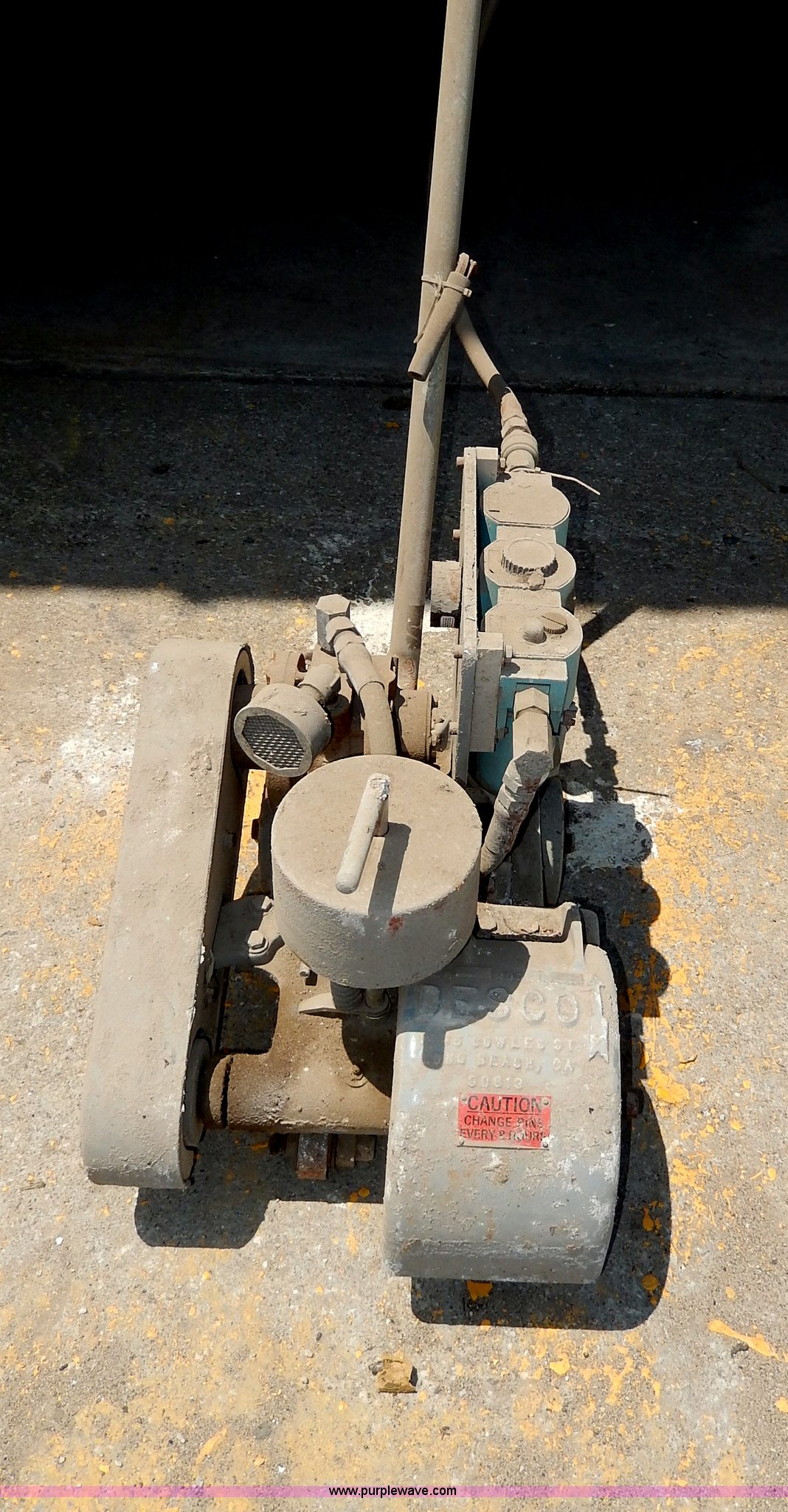 Desco AF525 concrete chipper in Atchison, KS Item AA9292 sold