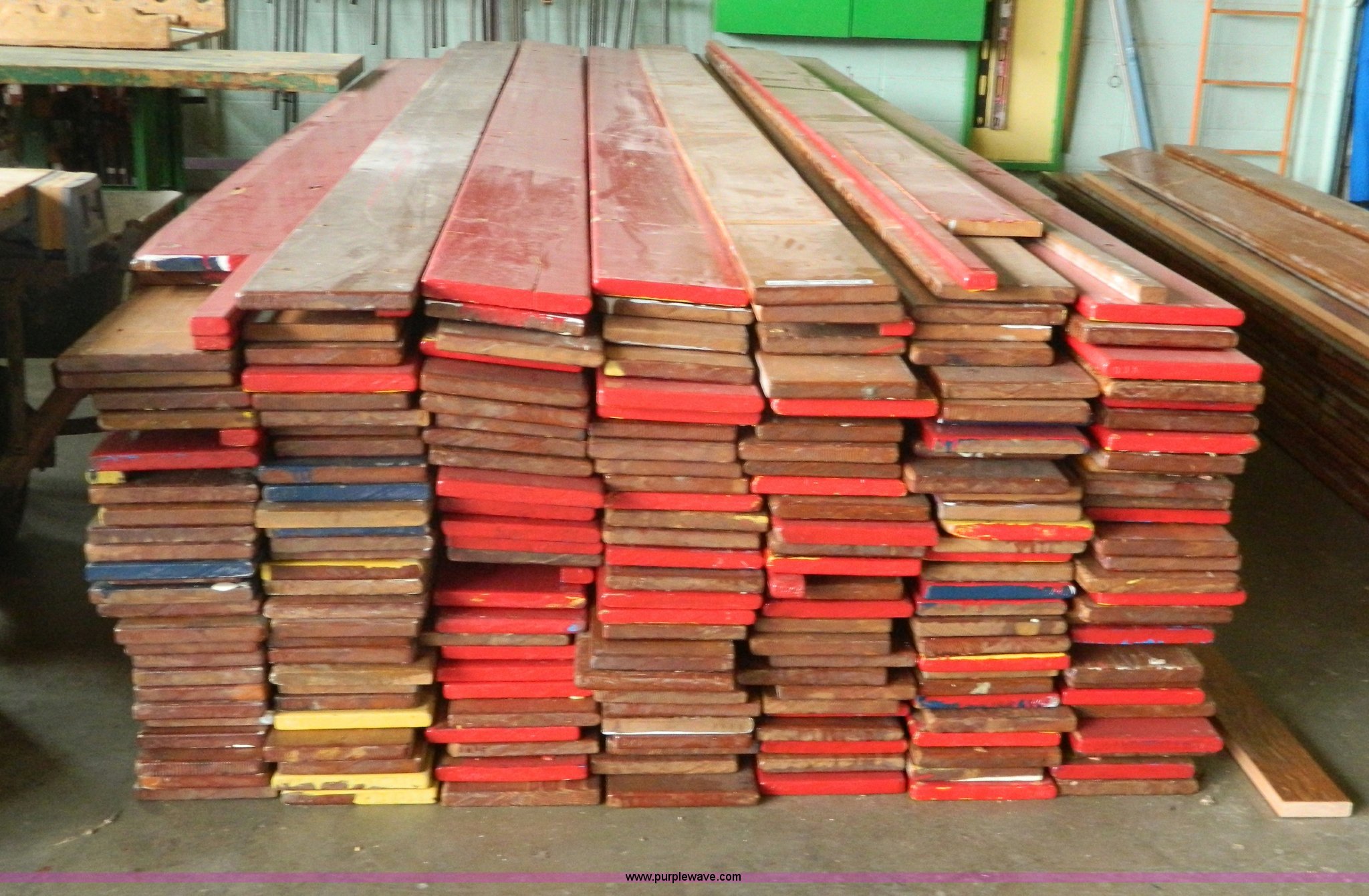 (250) Fir wood bleacher boards in Hill City, KS Item AD9214 sold