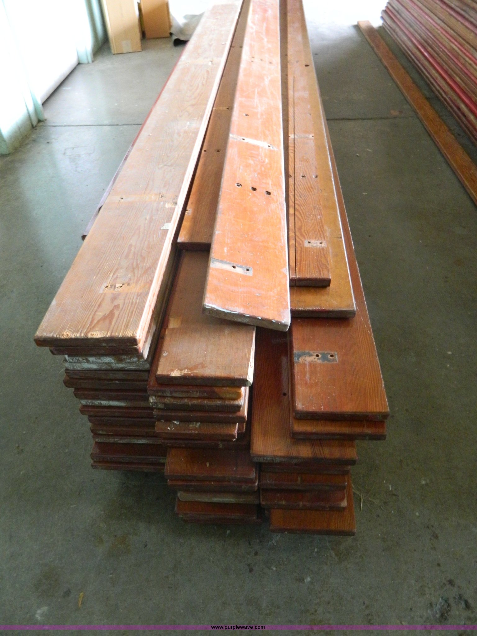(250) Fir wood bleacher boards in Hill City, KS Item AD9214 sold