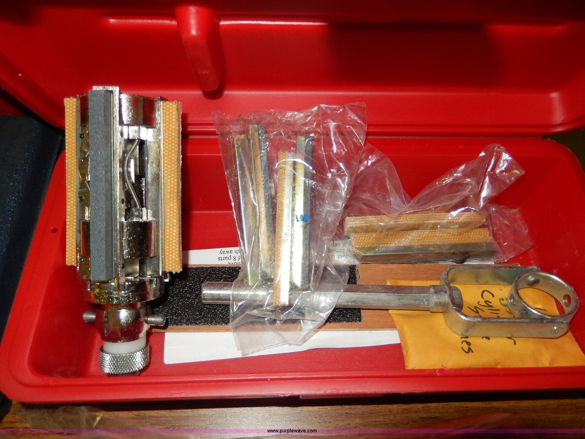 Assorted small engine repair parts and equipment in Hoyt, KS Item