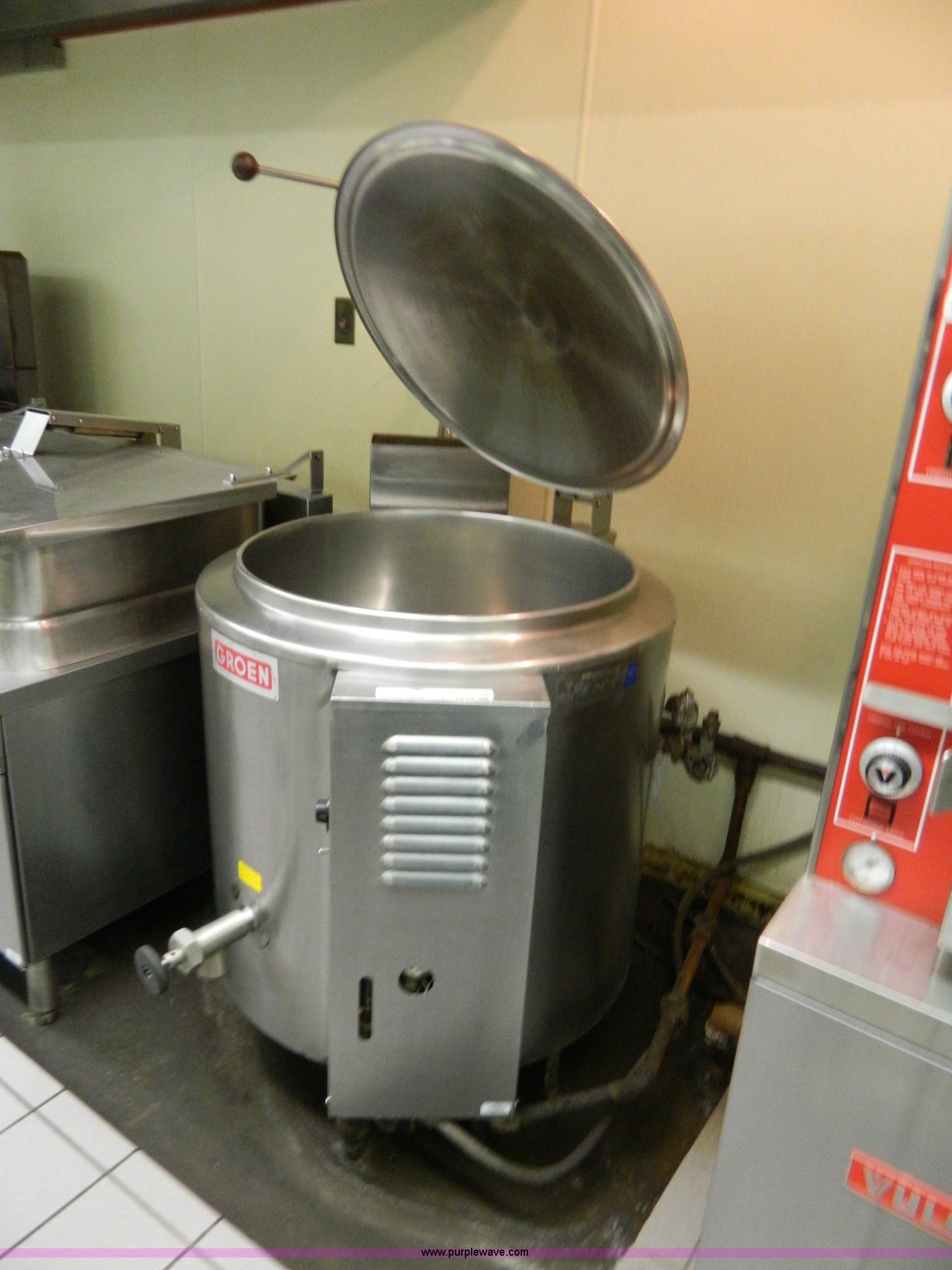 Groen commercial soup kettle in Hays, KS Item Y9254 sold Purple Wave