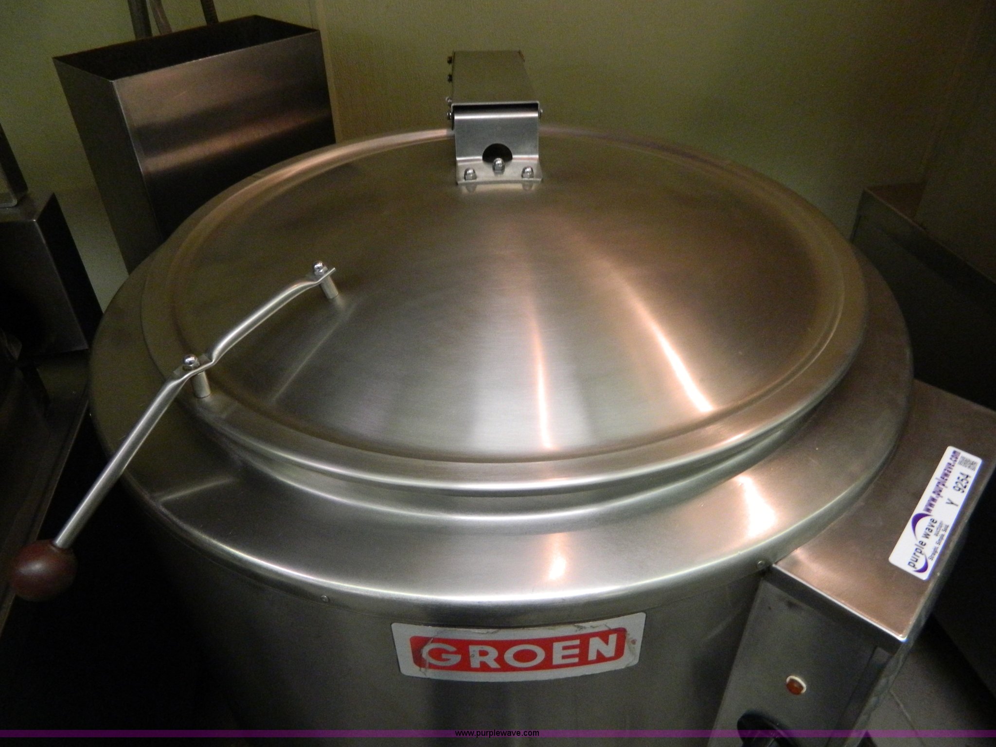 Groen commercial soup kettle in Hays, KS Item Y9254 sold Purple Wave