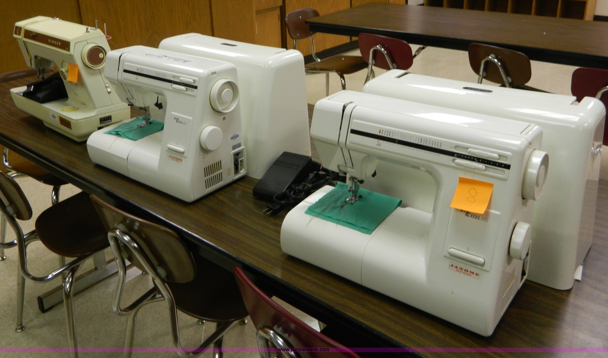 (2) Janome ML3023 sewing machines in Hays, KS Item Y9261 sold