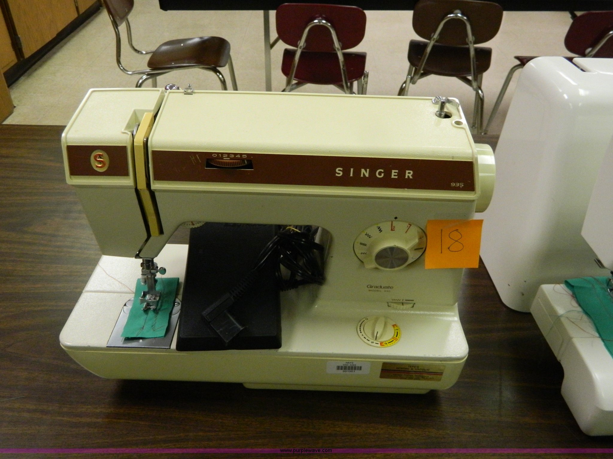 (2) Janome ML3023 sewing machines in Hays, KS Item Y9261 sold