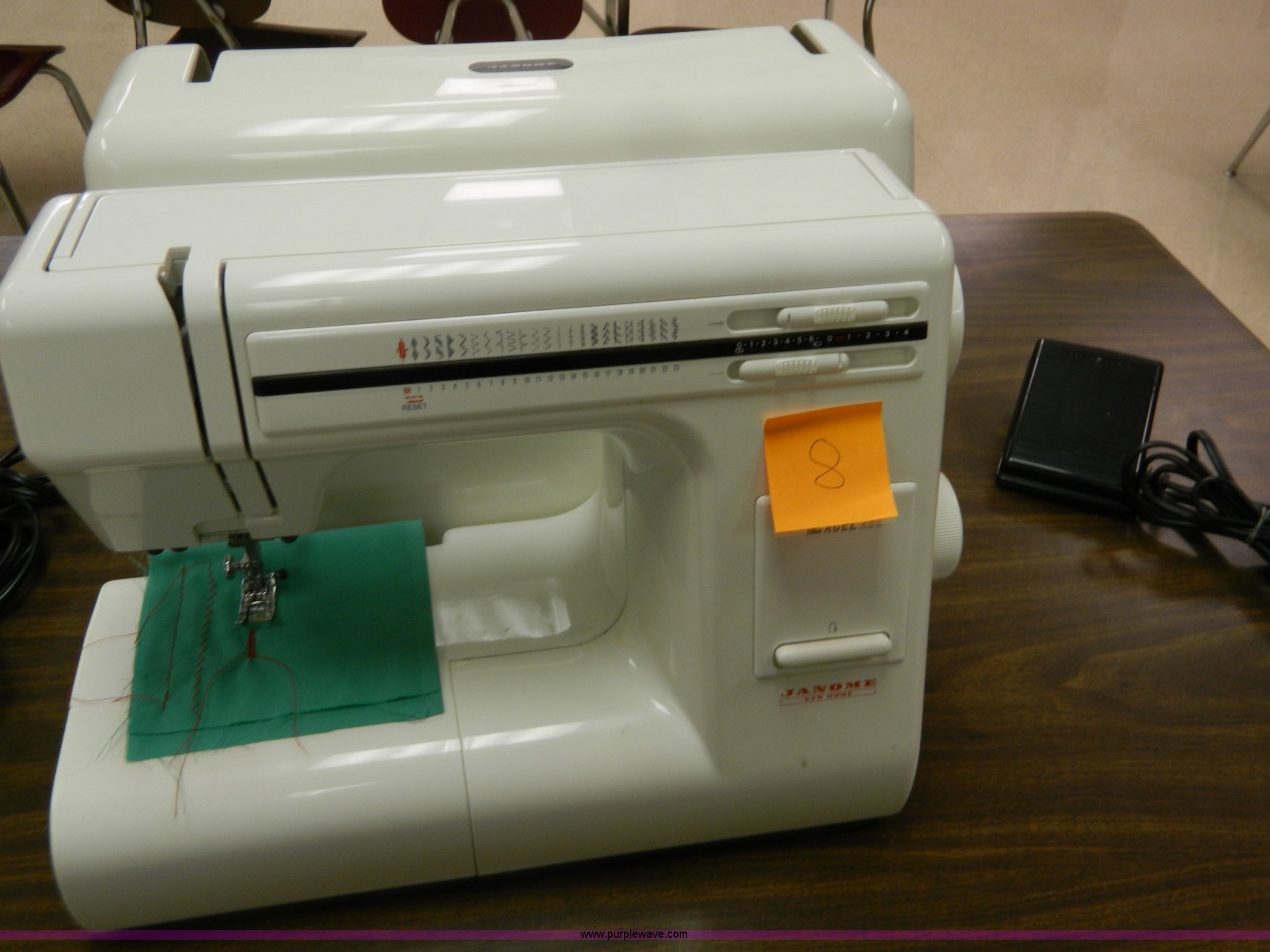 (2) Janome ML3023 sewing machines in Hays, KS Item Y9261 sold