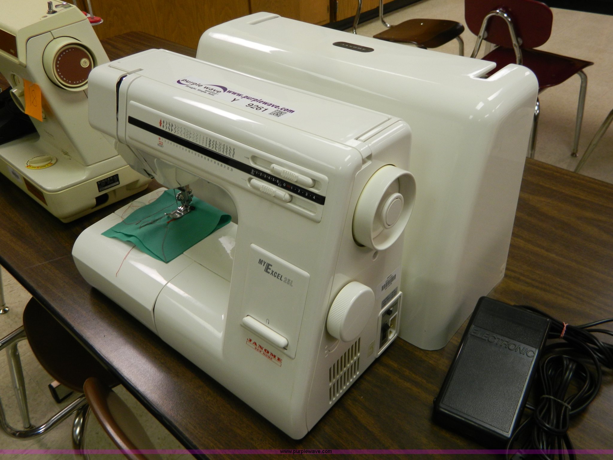 (2) Janome ML3023 sewing machines in Hays, KS Item Y9261 sold