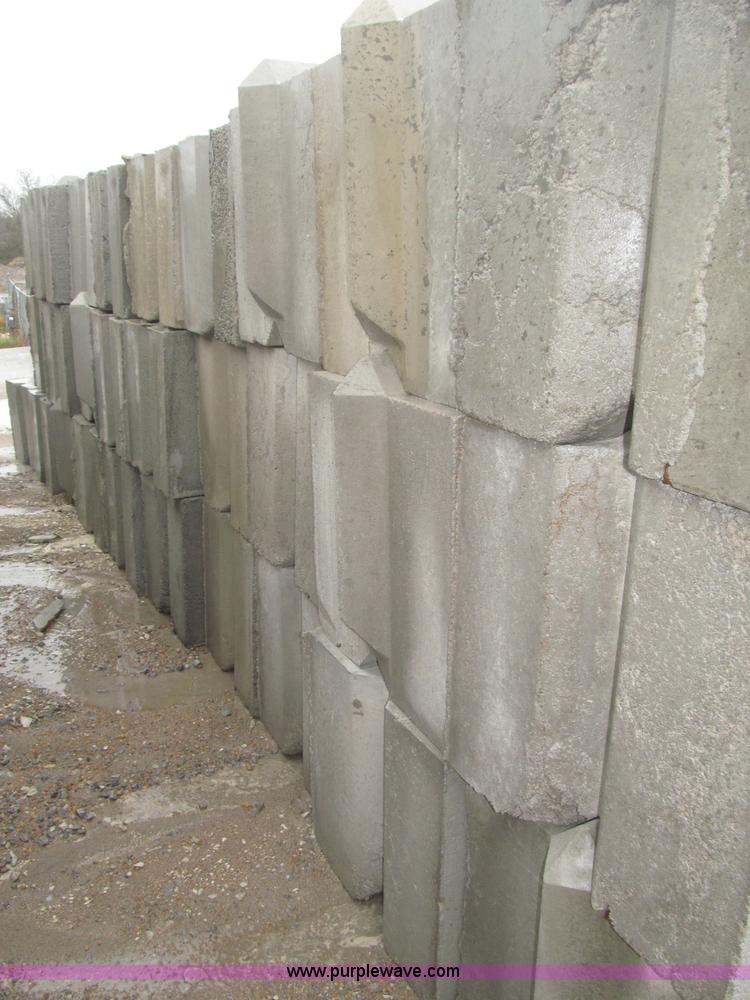 image for item C1245 (32) 3'L x 2'W x 2'H concrete bunker blocks