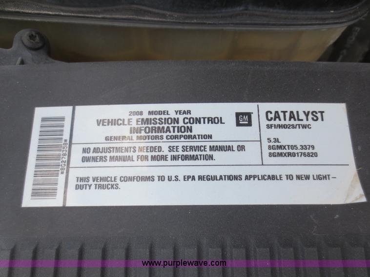 image for item D5966 2008 Chevrolet Silverado 1500 Crew Cab pickup truck