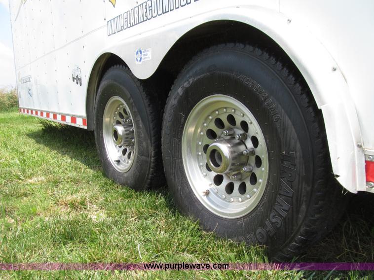 image for item D7434 2000 Pace American ConQuest tandem axle vending trailer