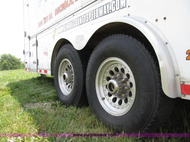 image for item D7434 2000 Pace American ConQuest tandem axle vending trailer