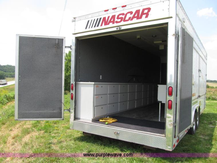 image for item D7434 2000 Pace American ConQuest tandem axle vending trailer