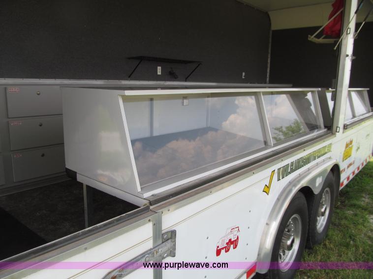 image for item D7434 2000 Pace American ConQuest tandem axle vending trailer