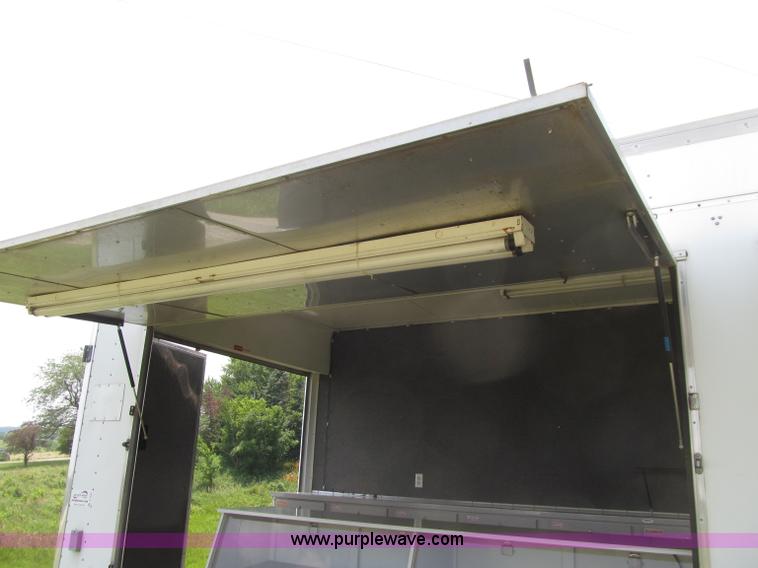 image for item D7434 2000 Pace American ConQuest tandem axle vending trailer