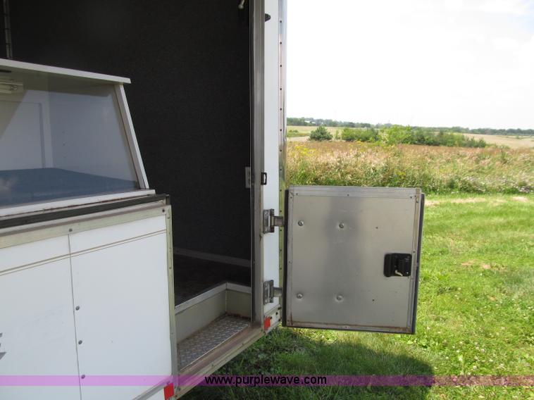 image for item D7434 2000 Pace American ConQuest tandem axle vending trailer