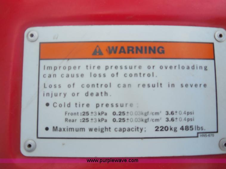 image for item F3222 2003 Honda Foreman 450ES ATV