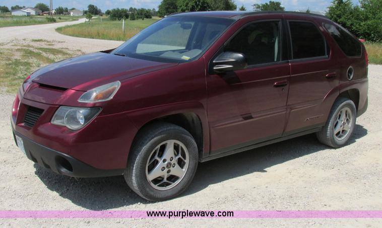 image for item F5174 2003 Pontiac Aztek SUV