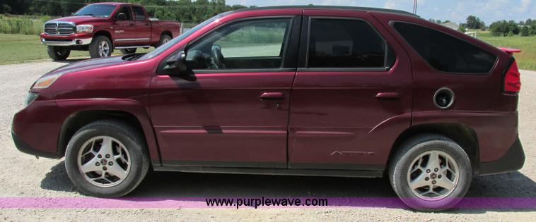 image for item F5174 2003 Pontiac Aztek SUV
