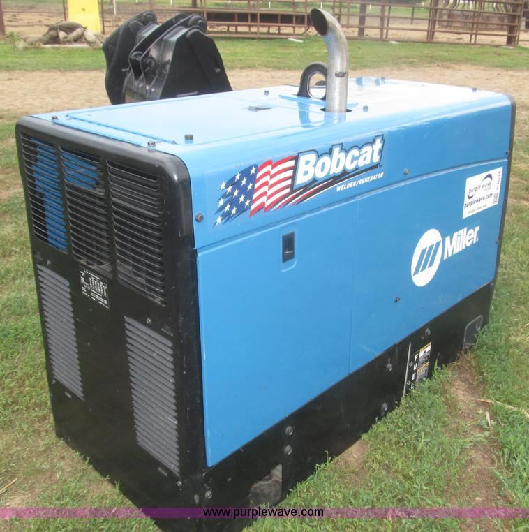 image for item F7034 2011 Miller Bobcat 250 CC/CV AC/DC welder generator