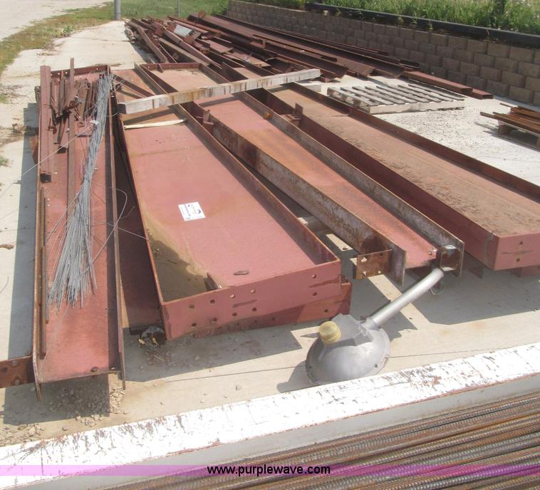 image for item F7042 75'L x 32'W x 16'H red iron