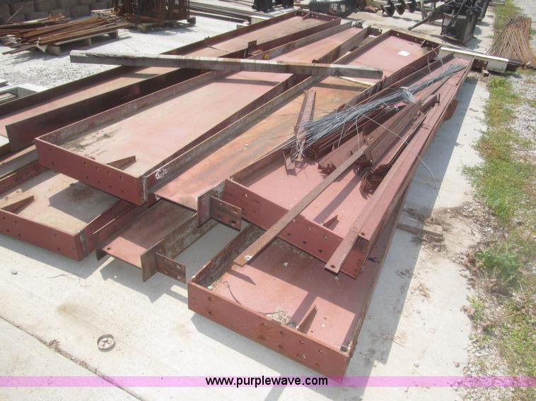 image for item F7042 75'L x 32'W x 16'H red iron