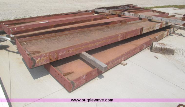 image for item F7042 75'L x 32'W x 16'H red iron