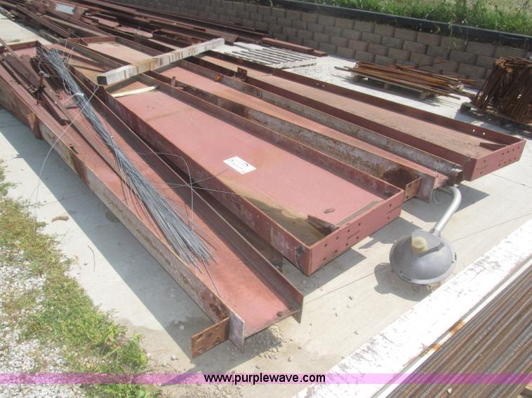 image for item F7042 75'L x 32'W x 16'H red iron