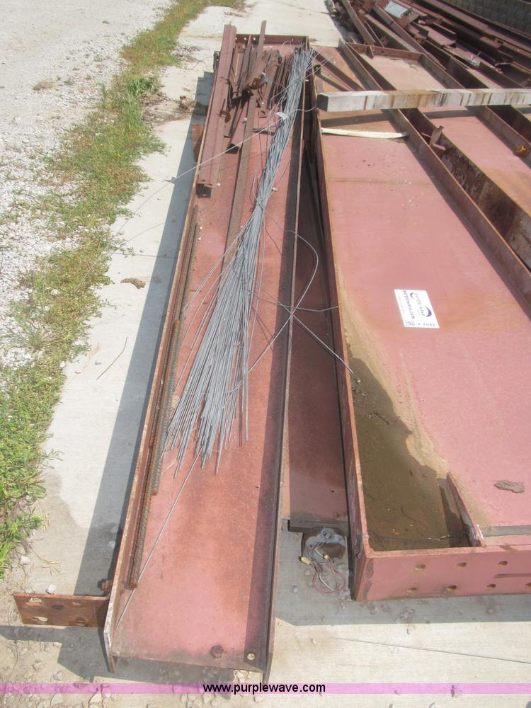 image for item F7042 75'L x 32'W x 16'H red iron