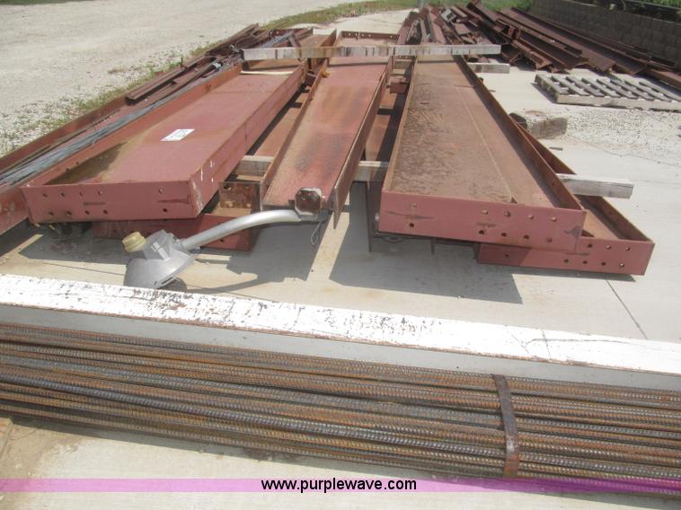 image for item F7042 75'L x 32'W x 16'H red iron